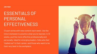 Personal Effectiveness Course